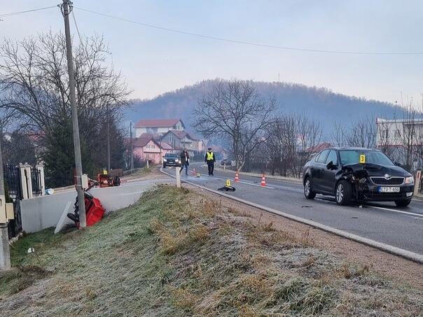 U saobraćajnoj nesreći u Tojšićima povrijeđena jedna osoba