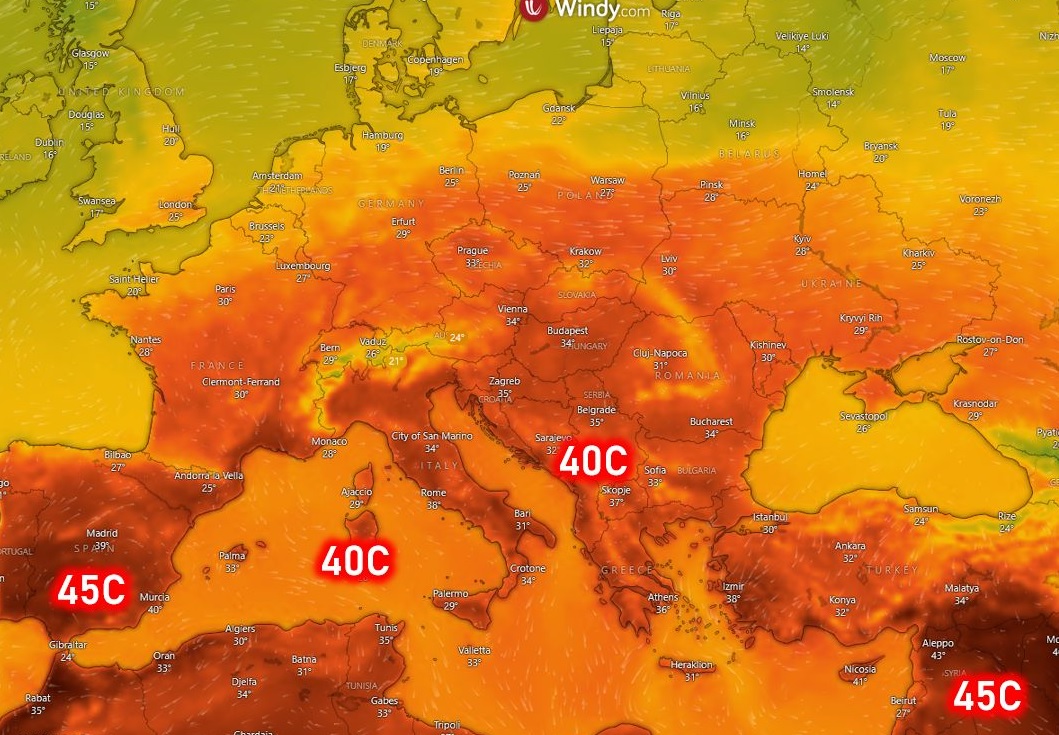 U BiH stiže toplotni talas sa temperaturama +40, prijeti nam i suša