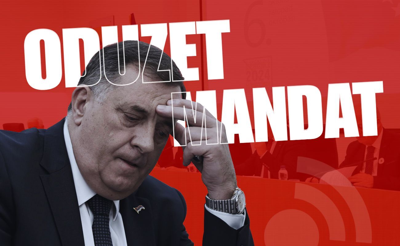 Centralna izborna komisija BiH oduzela mandat Miloradu Dodiku!