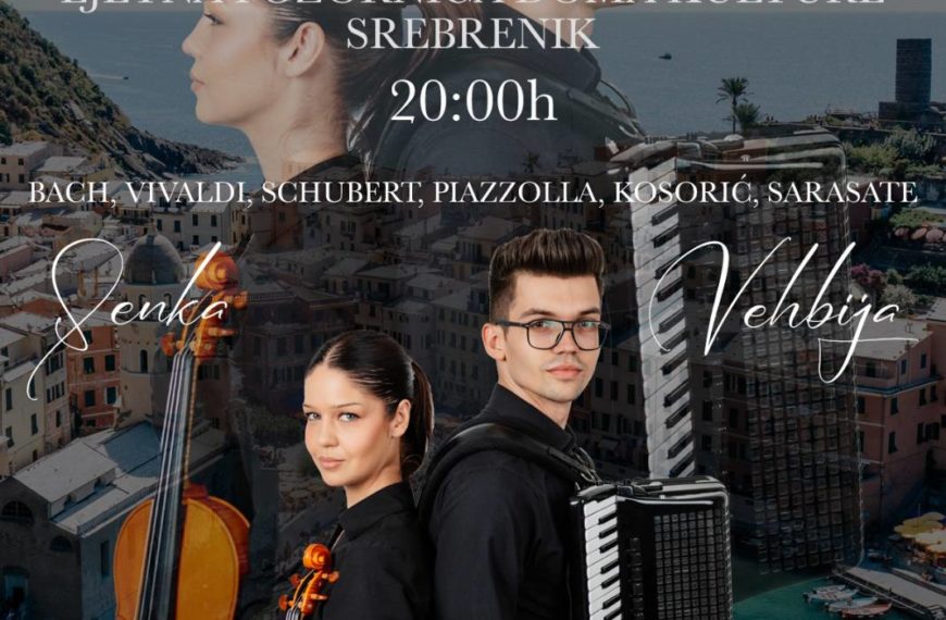 Amoroso Duo u Srebreniku – Turneja kroz Bosnu i Hercegovinu
