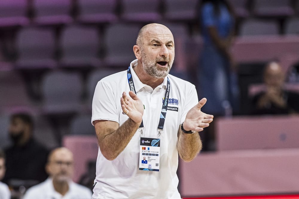 Adis Bećiragić podnio ostavku na mjesto selektora košarkaške reprezentacije BiH
