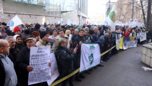 Tokom ranijih protesta. Avaz