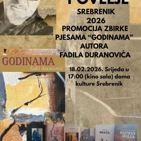 “Dani povelje 2026.”: Danas u 17 sati promocija knjige Fadila Duranovića – Faće