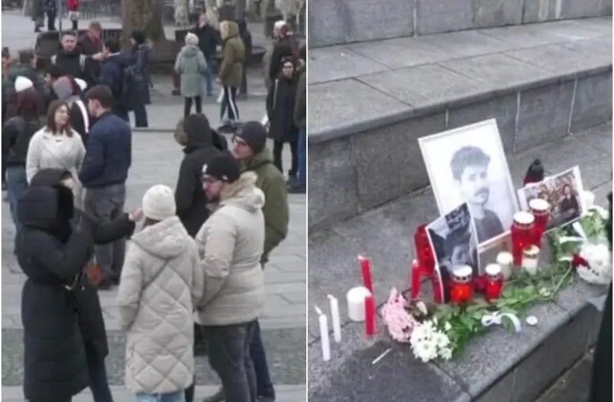 Mirno okupljanje u Tuzli za Erdoana, građani zapalili svijeće na Trgu slobode