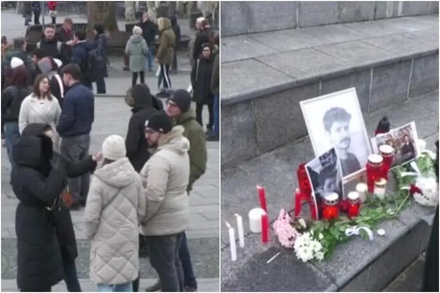 Mirno okupljanje u Tuzli za Erdoana, građani zapalili svijeće na Trgu slobode