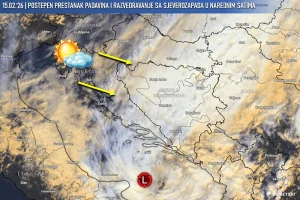 Stabilizacija vremena se ne očekuje u skorije vrijeme već tek krajem mjeseca (Foto: Bh. meteo)