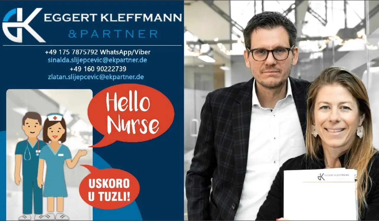 Prilika za posao u Njemačkoj: Agencija Eggert Kleffmann & Partner GmbH stiže u Tuzlu 14. marta