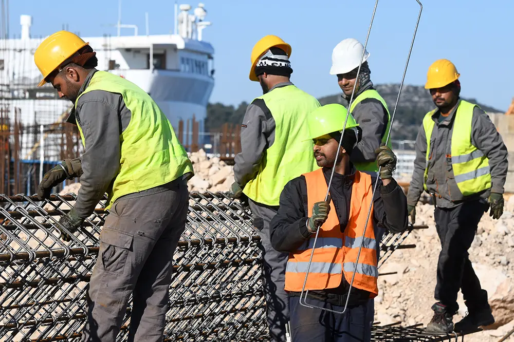 Na gradilištima u Tuzli i Živinicama zatečen 41 strani radnik bez dozvole za rad