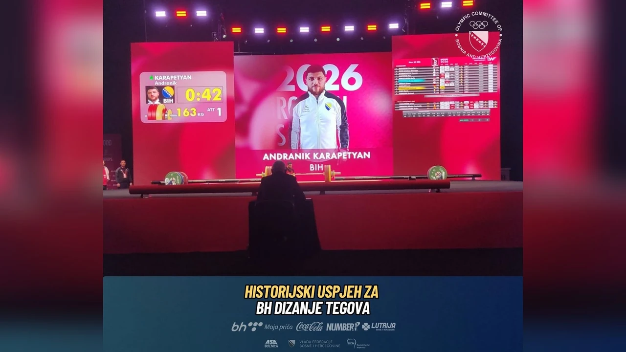 Karapetyan ispisao historiju: Prve evropske medalje za BiH u dizanju tegova