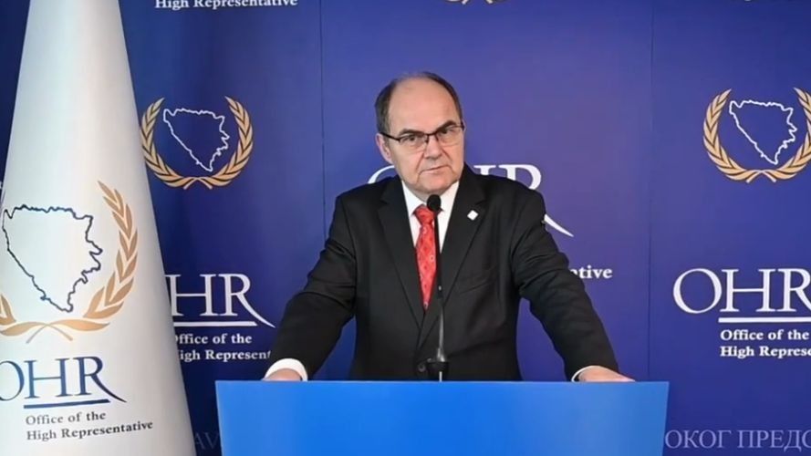 OHR se oprostio od Schwarz-Schillinga: Bio je prijatelj i pouzdan savjetnik