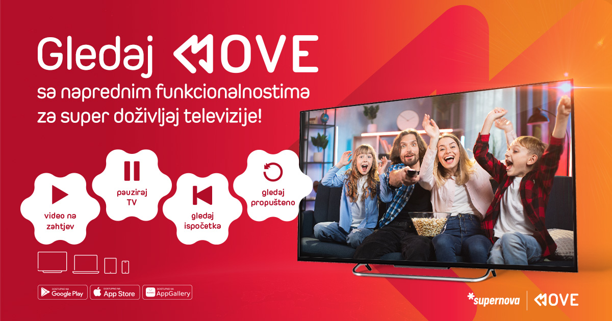 Funkcionalnosti koje mijenjaju pravila igre: Vi ste gazda svog TV programa uz MOVE