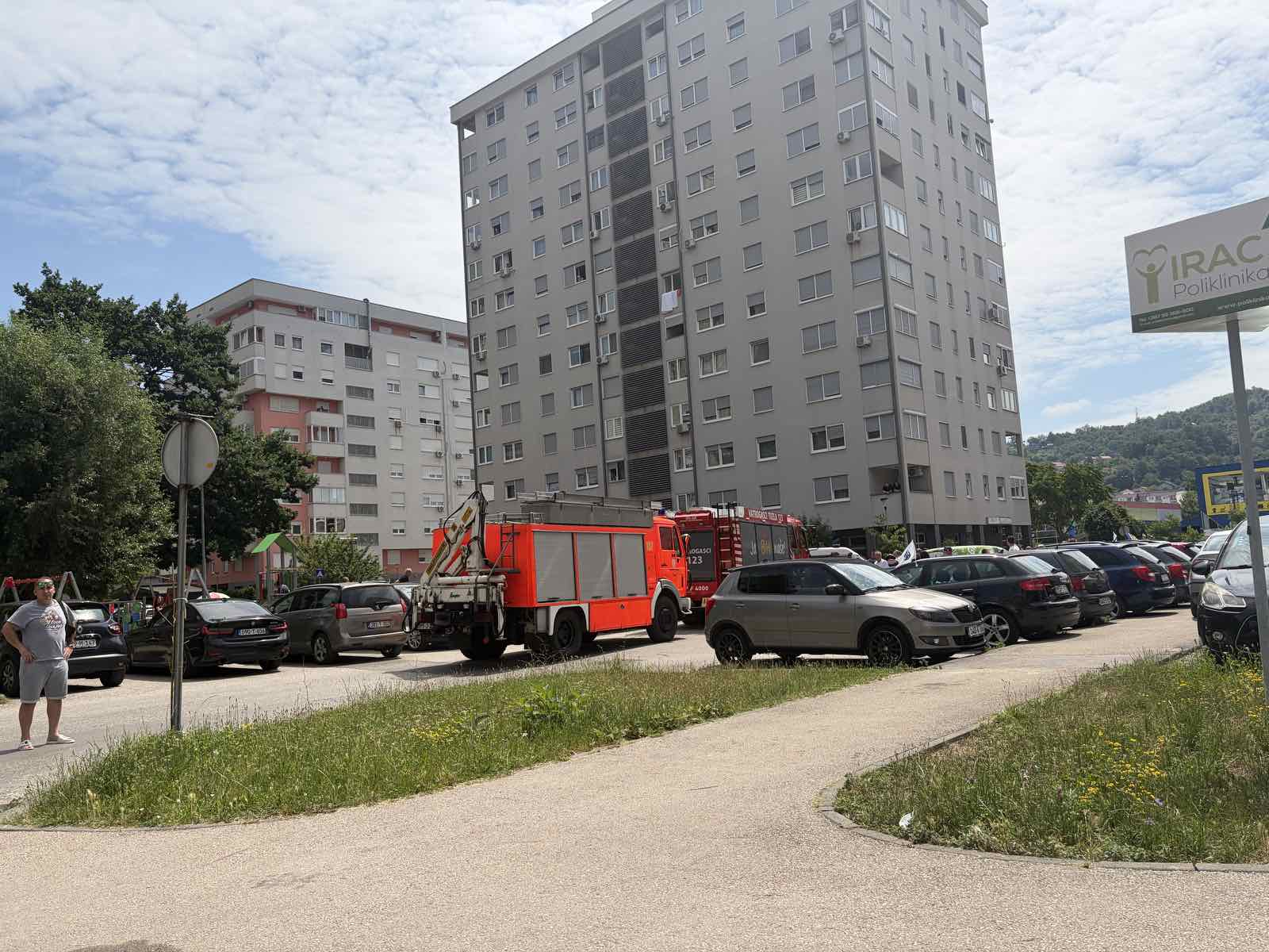 Pješak povrijeđen u saobraćajnoj nezgodi na Ircu