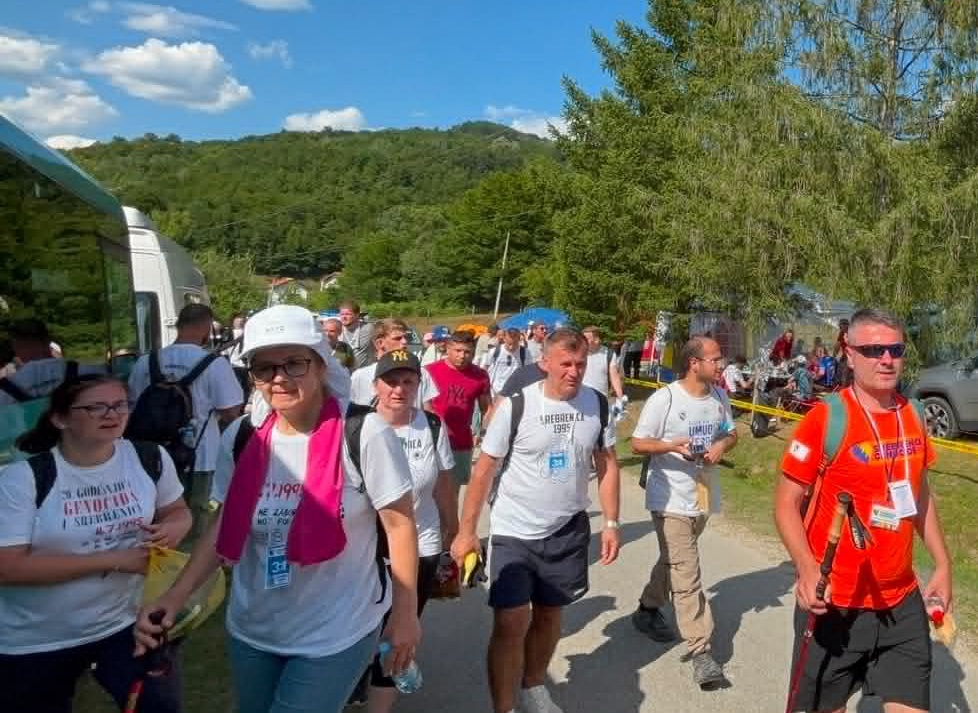 Marš mira ulazi u završnicu: Kolona danas stiže u Potočare