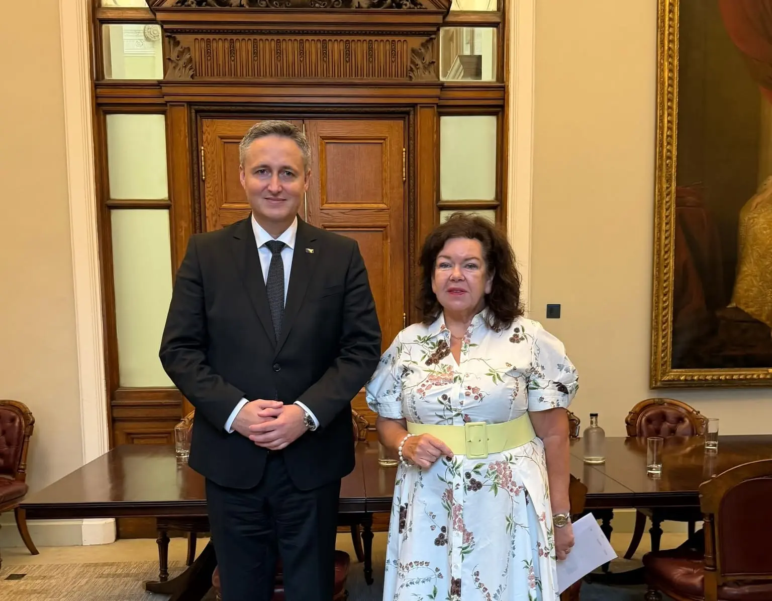 Bećirović održao sastanak sa specijalnom izaslanicom UK damom Karen Pierce