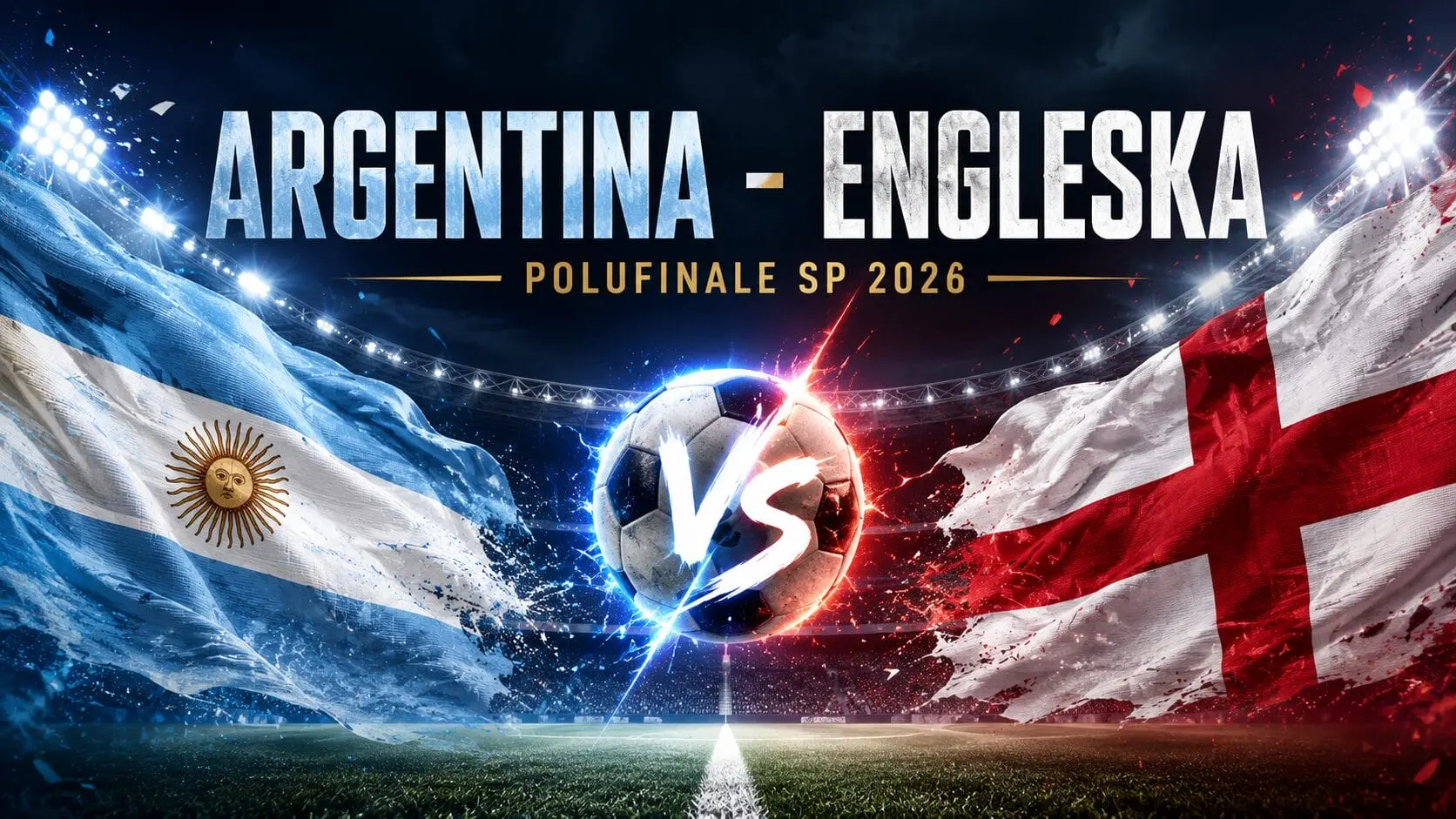 Argentina protiv Engleske u borbi za finale: Vraća li se fudbal kući?