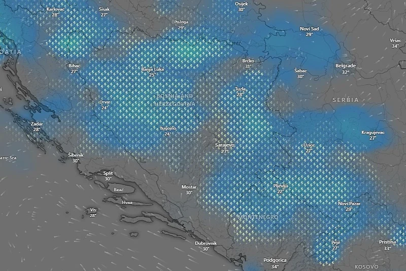 U BiH danas stiže promjena vremena i osvježenje, no neće dugo potrajati