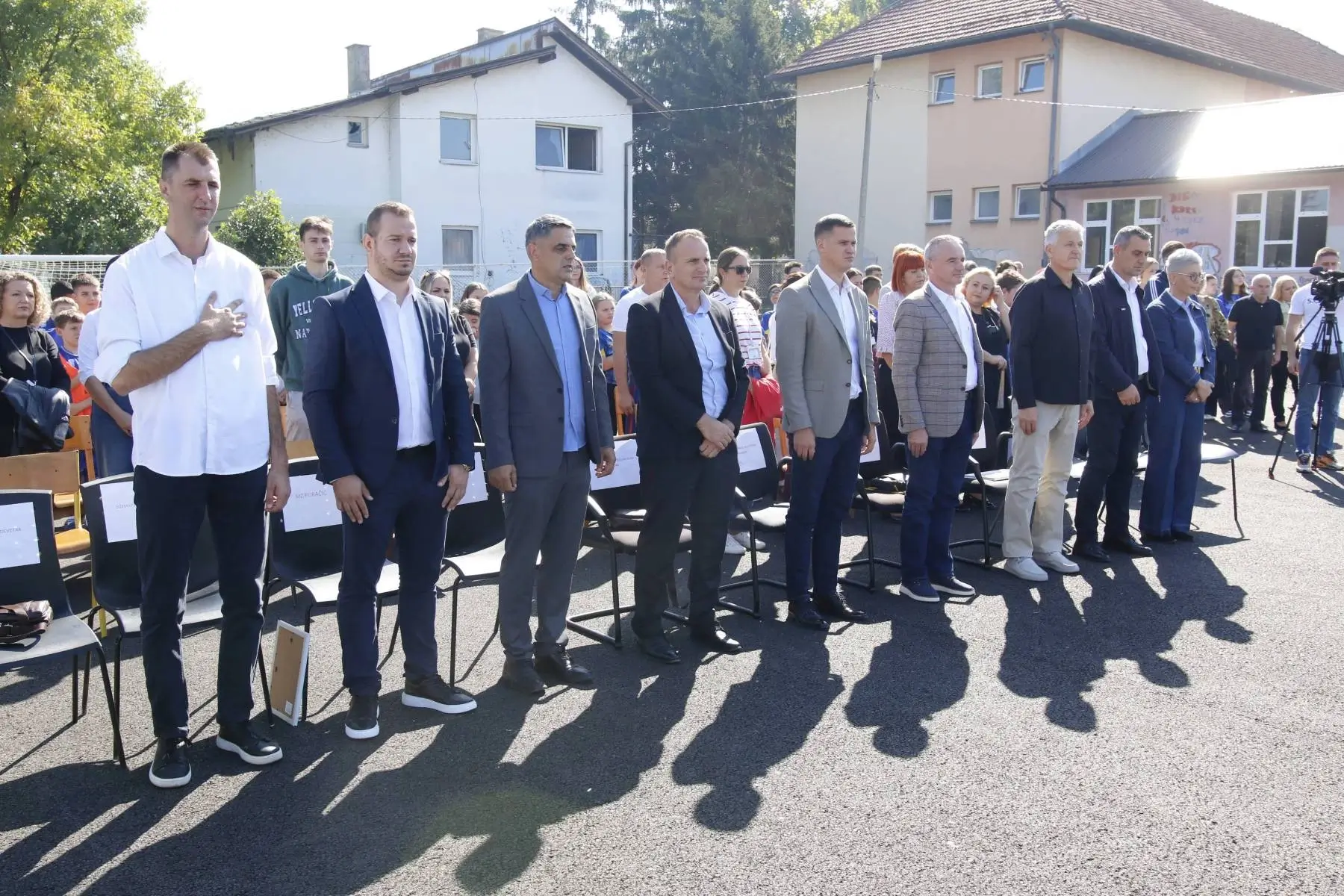 Svečano otvoren obnovljeni školski sportski poligon osnovne škole Puračić