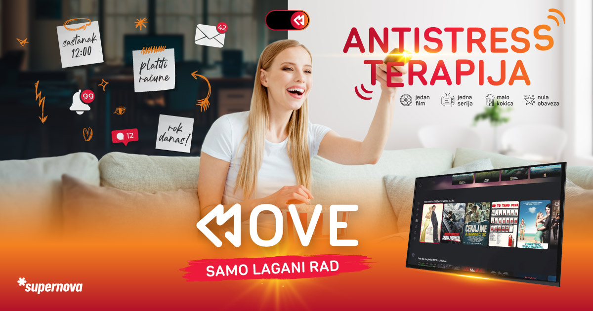 Vrijeme je za antistres terapiju: MOVE donosi recept za lakši kraj dana