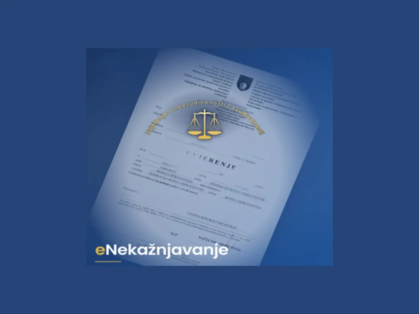 Stižu online prijave za uvjerenje o nekažnjavanju: Nema više odlaska na šalter